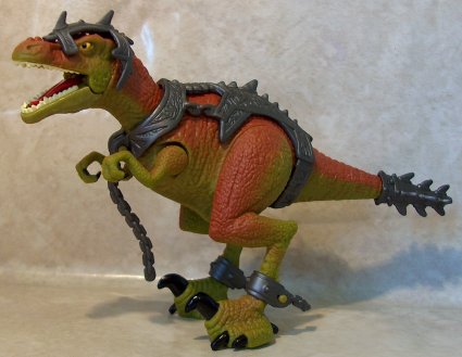 Paleo Patrol Raptor figure with armor