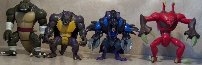 Sh'okanabo with other monsters