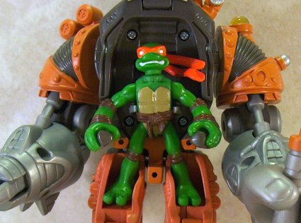 Exoskeleton Michelangelo in frame