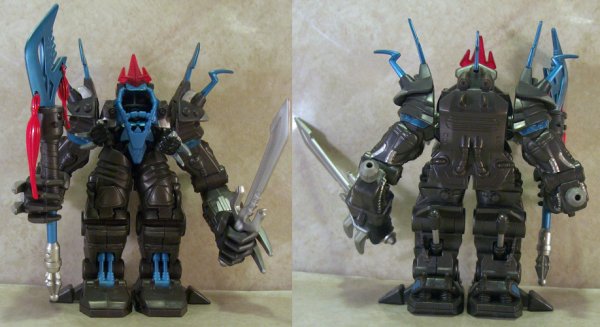 Exoskeleton Shredder front and back