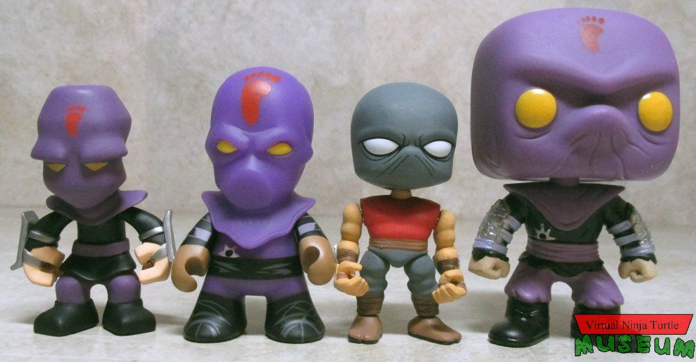 Foot Ninja vinyl figures