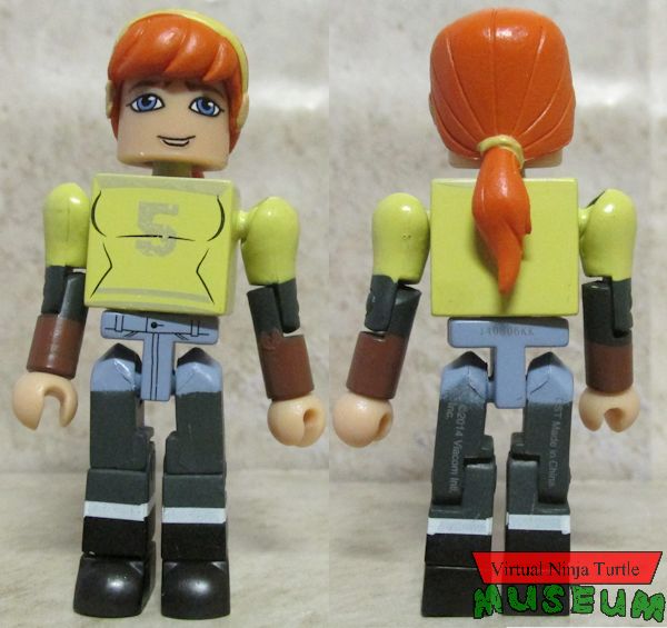 April O'neil front and back