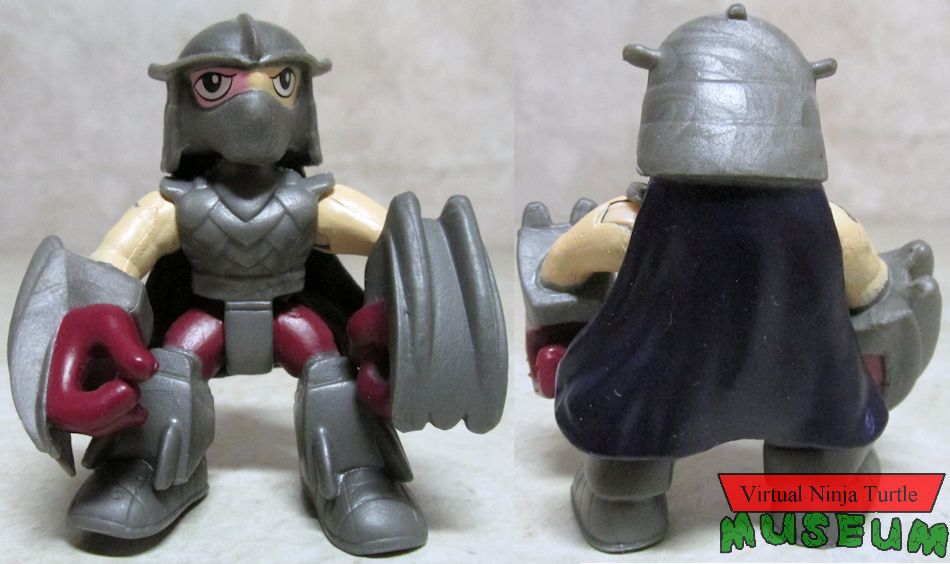 Shredder front and back