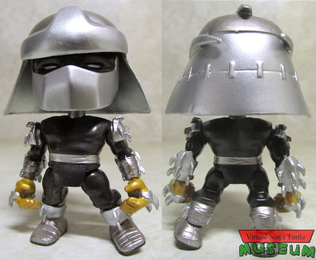 Metallic Shredder front and back