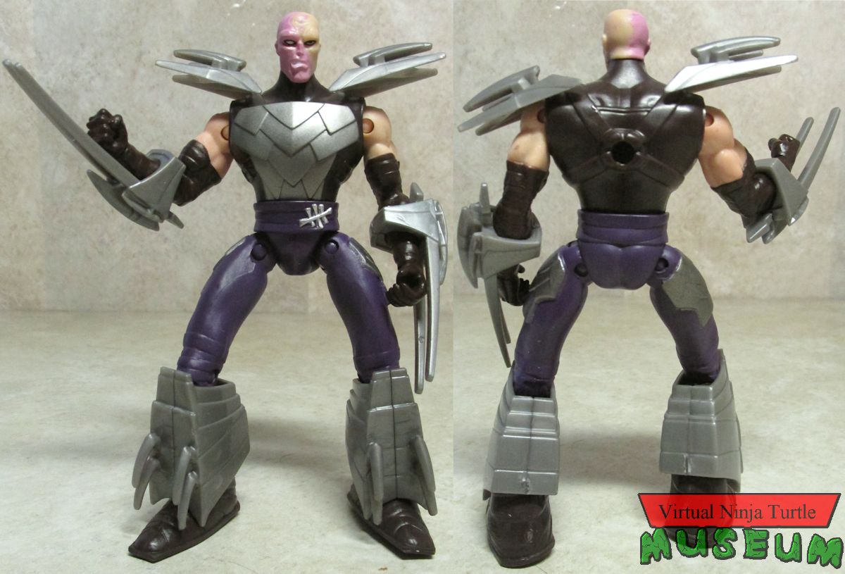 Shredder front and back