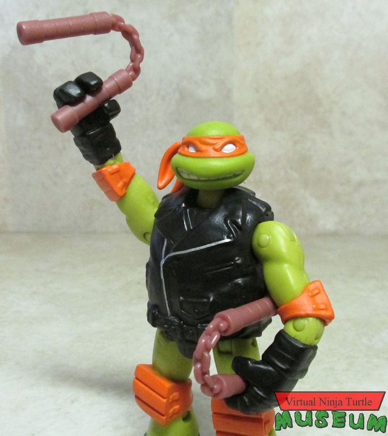 Michelangelo with nunchuks