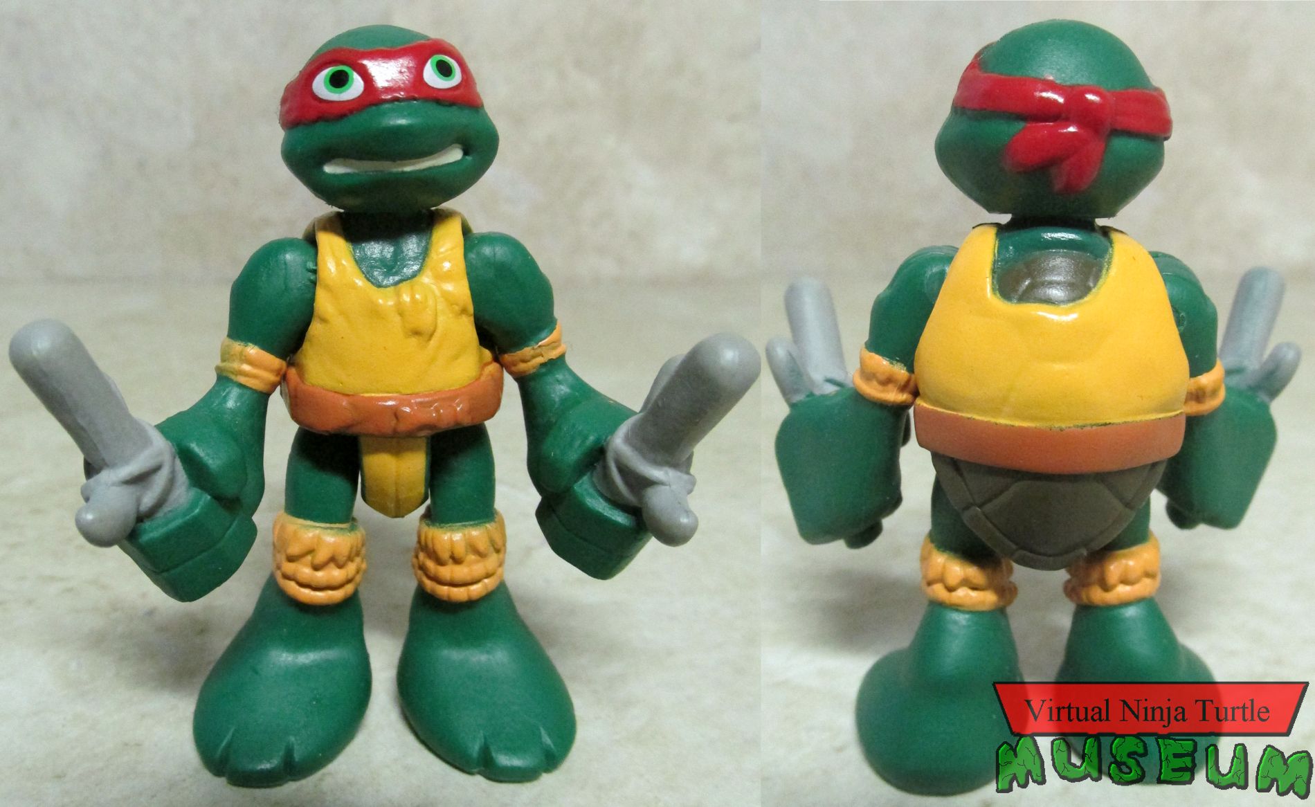 Raphael front and back