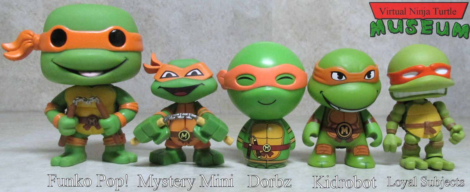 Michelangelo vinyl figures