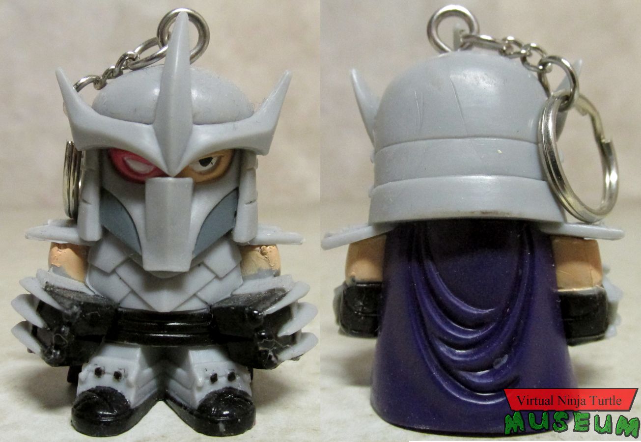 Goldie Shredder Keyring front and back