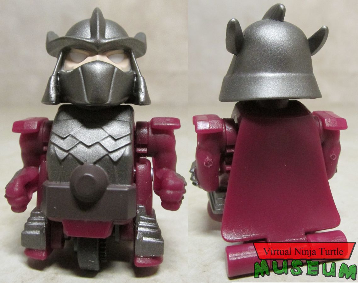 Shredder front and back