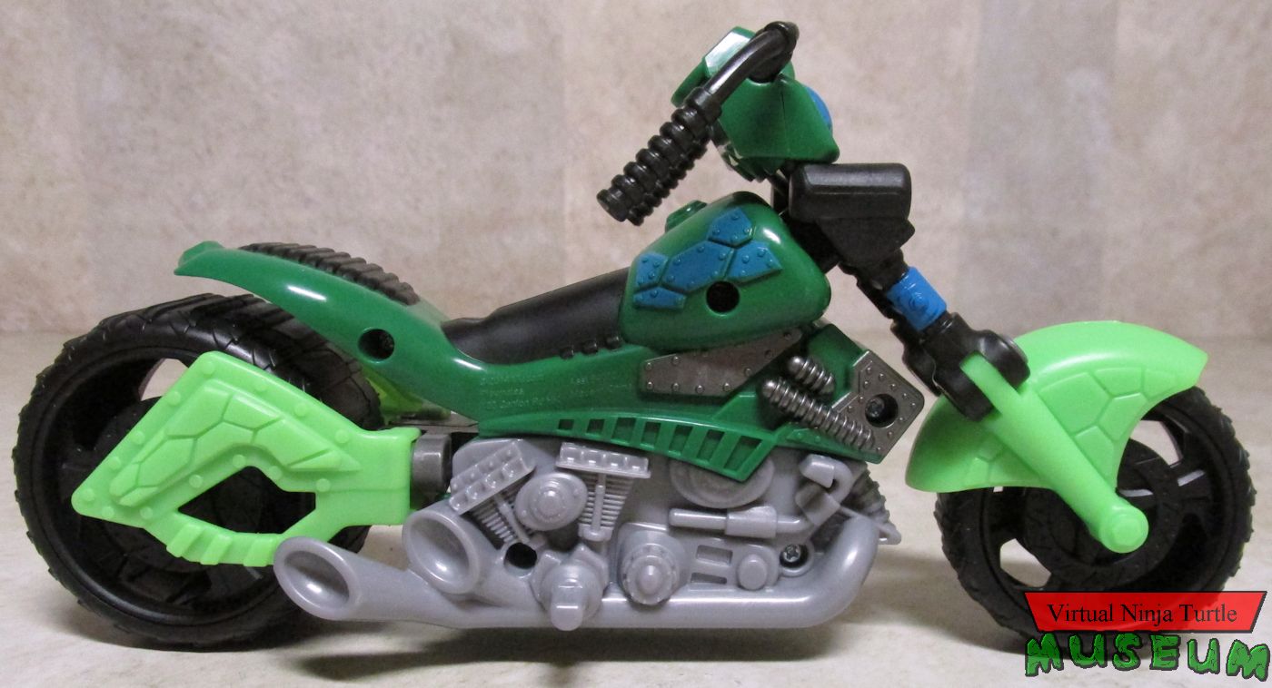 Quad Rotor bike form side view