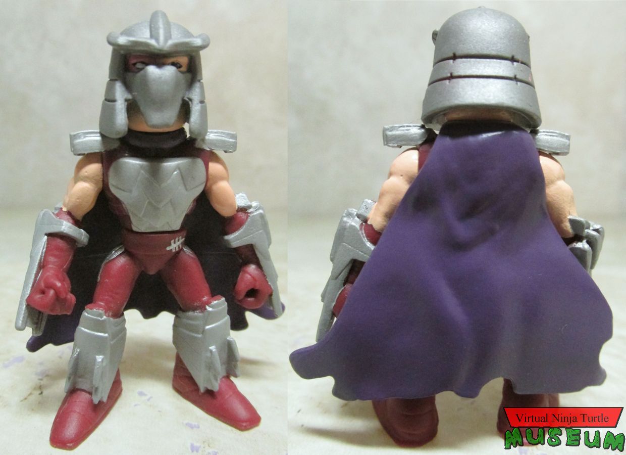 Shredder front and back