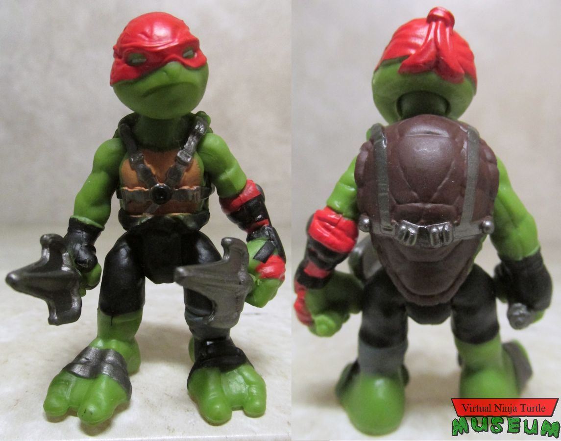 Shadow Ninja Raphael front and back