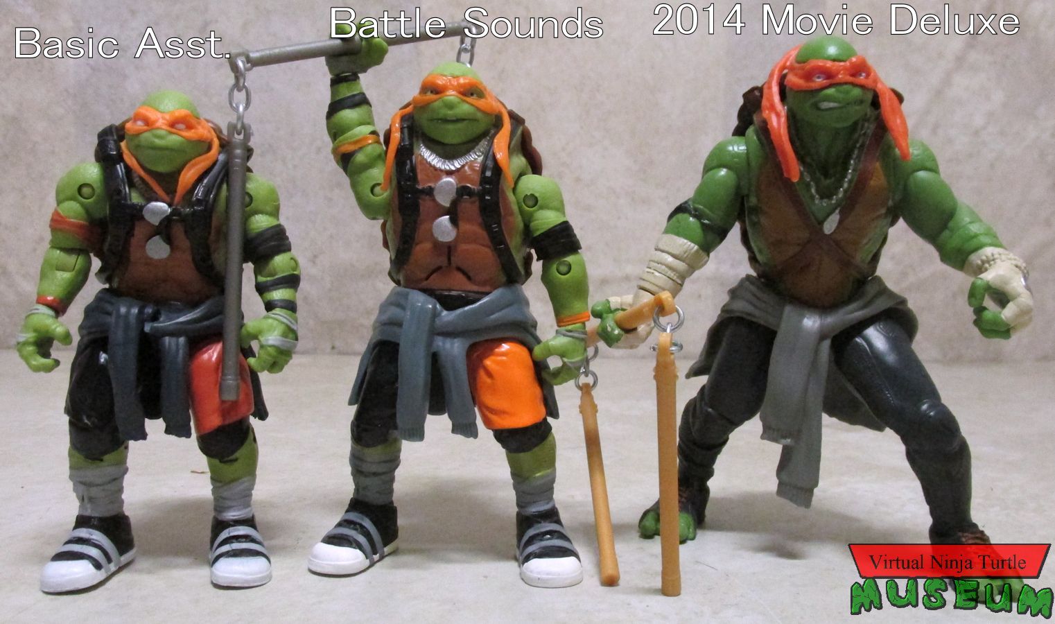 Michelangelo Movie figures