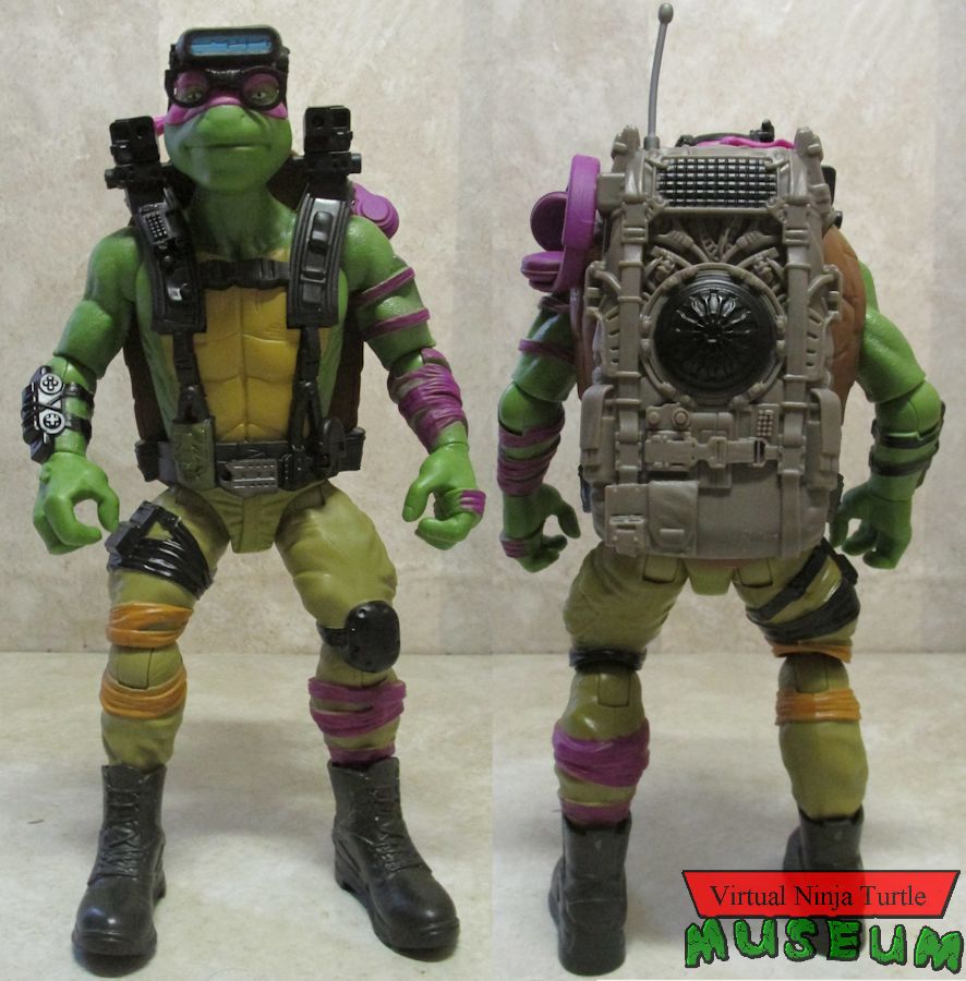 Donatello front and back