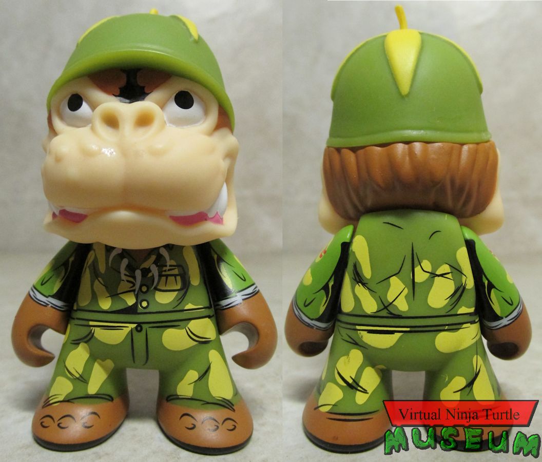 Sargeant Bananas Shell Shock! vinyl mini Figure