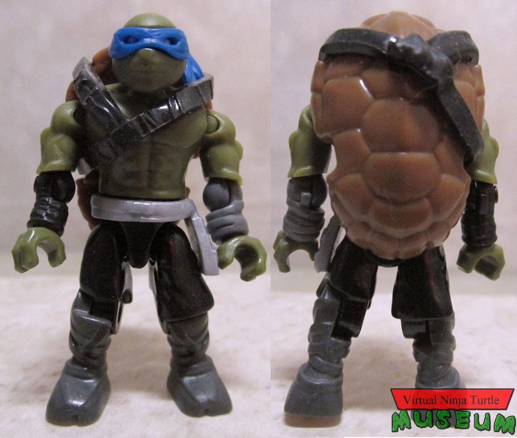 Leonardo front and back