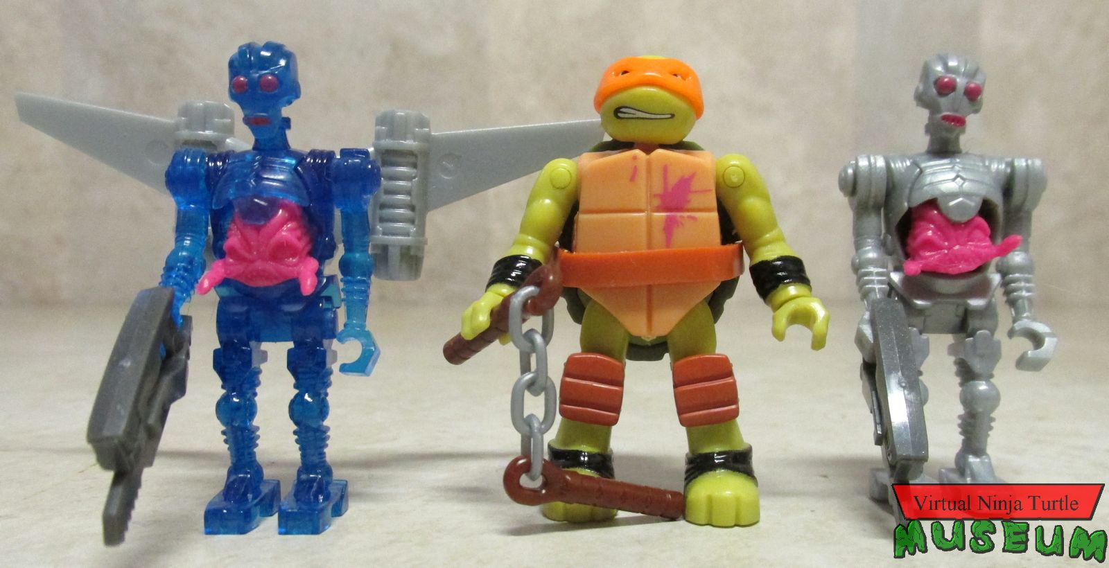 Michelangelo & Kraangdroids