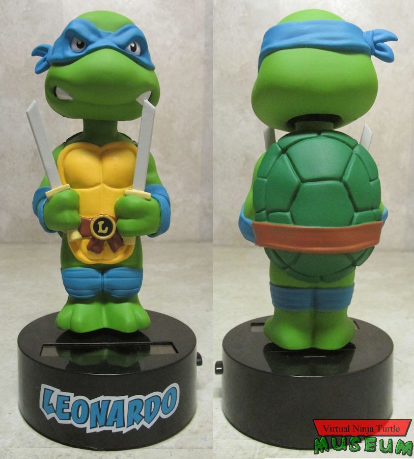 Leonardo front and back