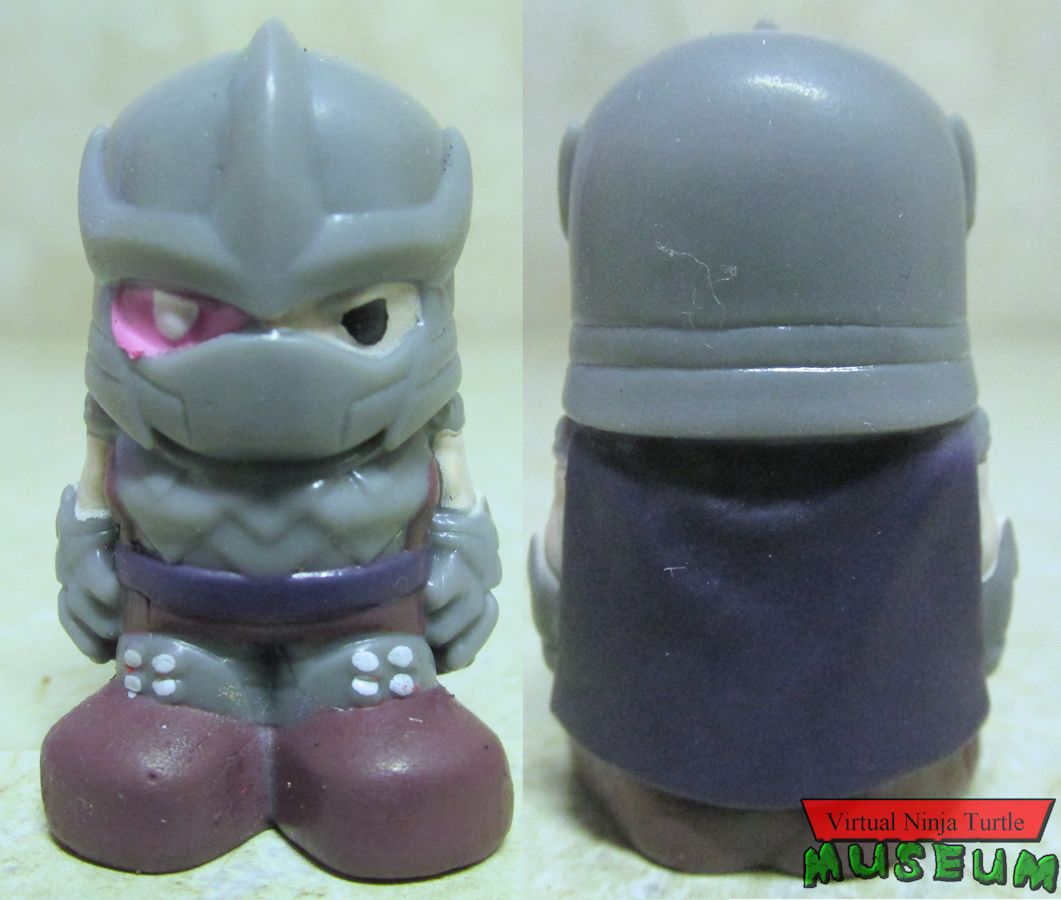 Shredder front and back