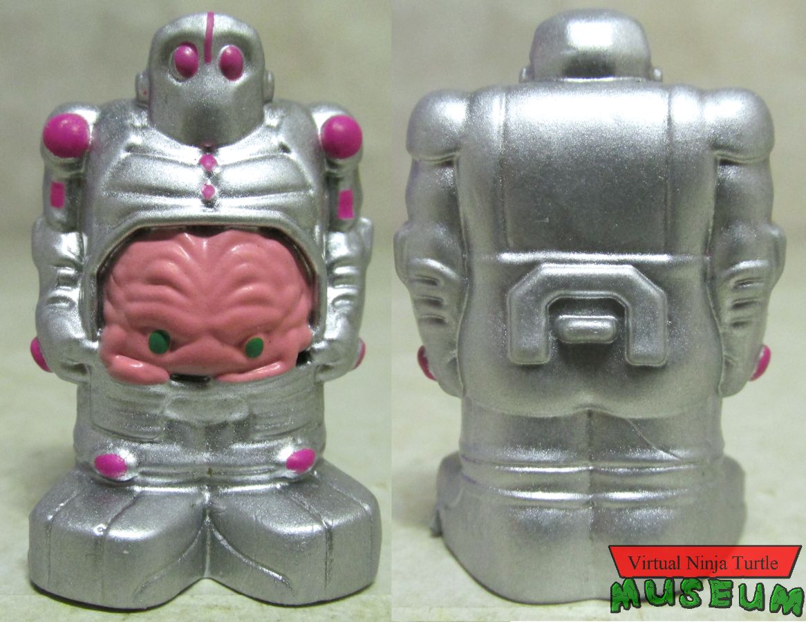 Platinum/Titanium Krang front and back