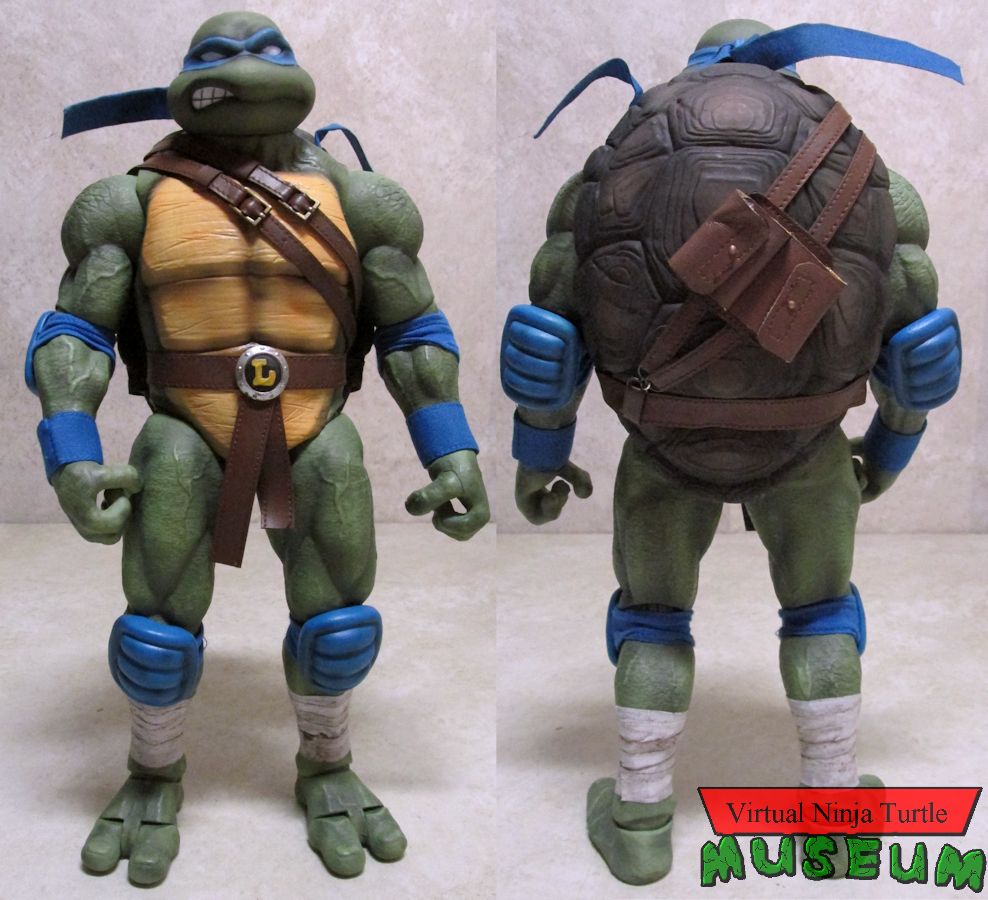 Leonardo front and back