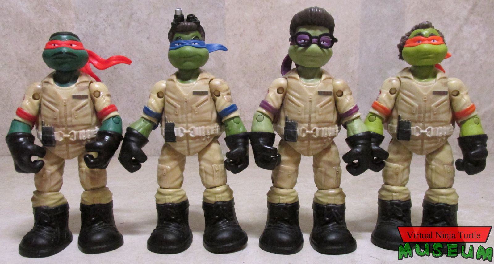 Ninja Ghostbuster figures