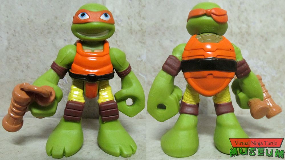 Dojo Michelangelo front and back