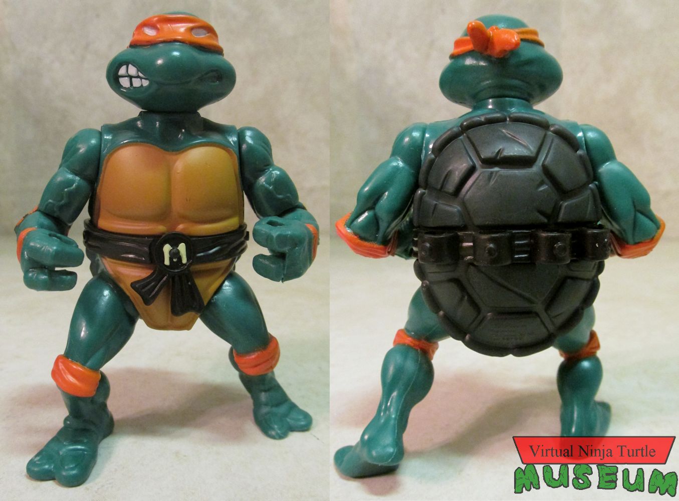 Michelangelo front and back