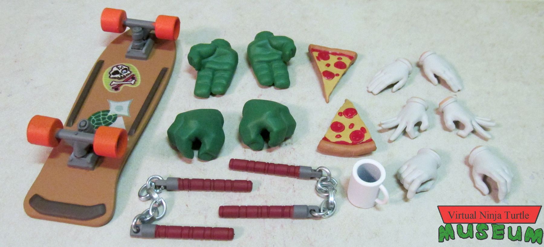 Michelangelo & Alfred's accessories