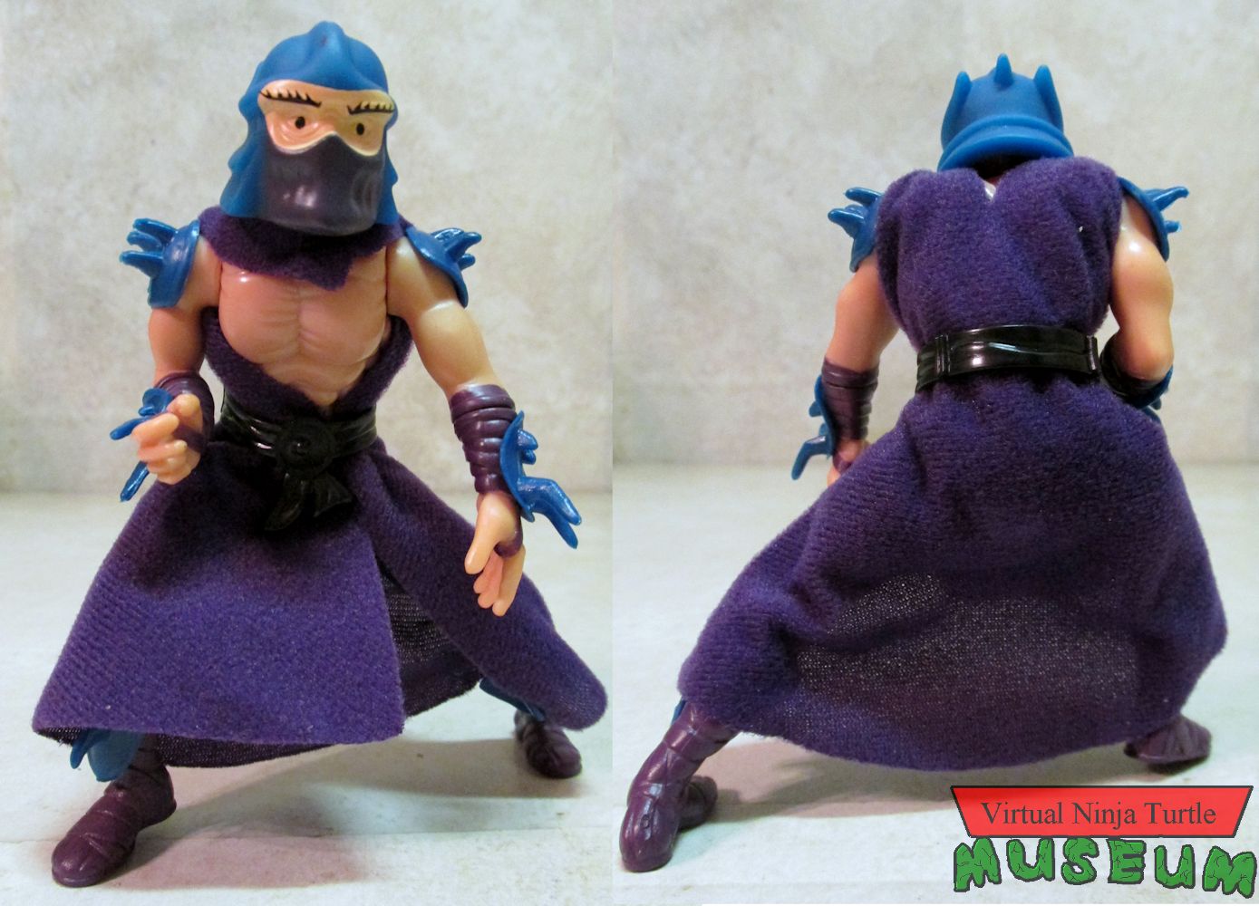 Shredder front and back