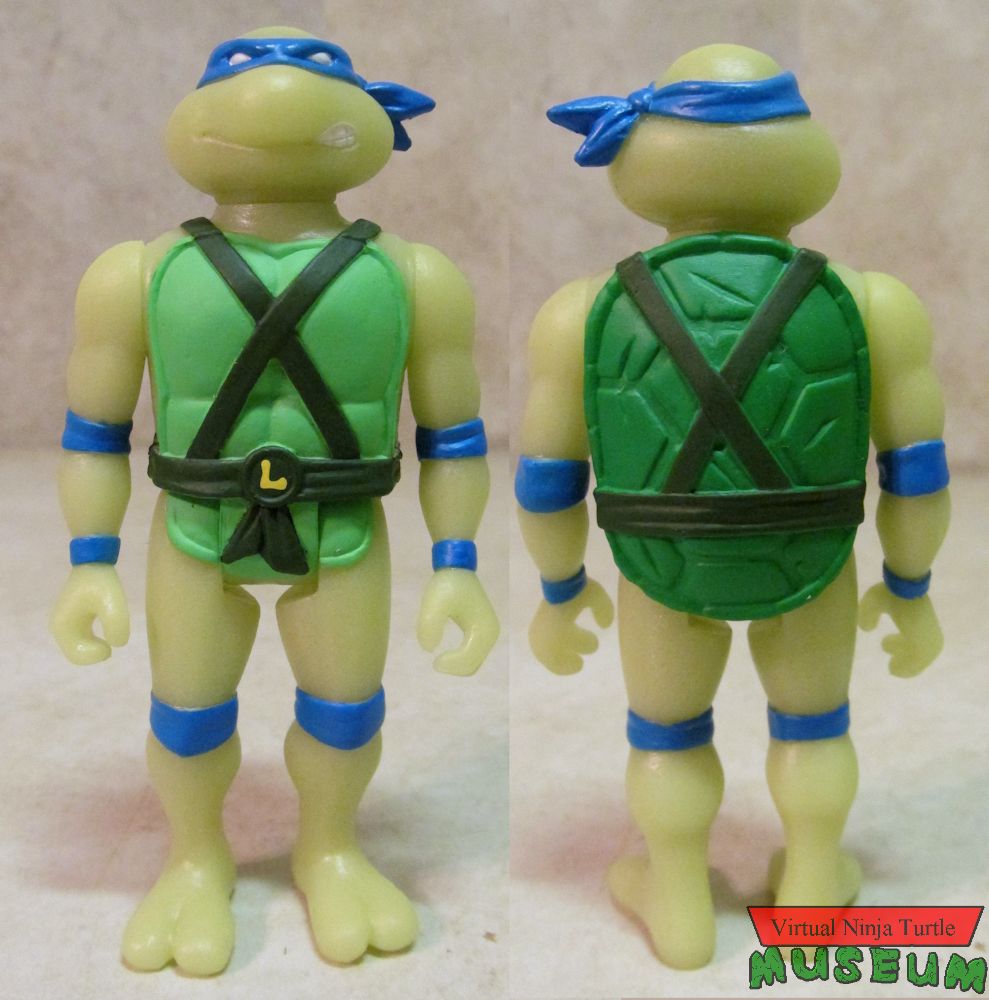 Leonardo front and back