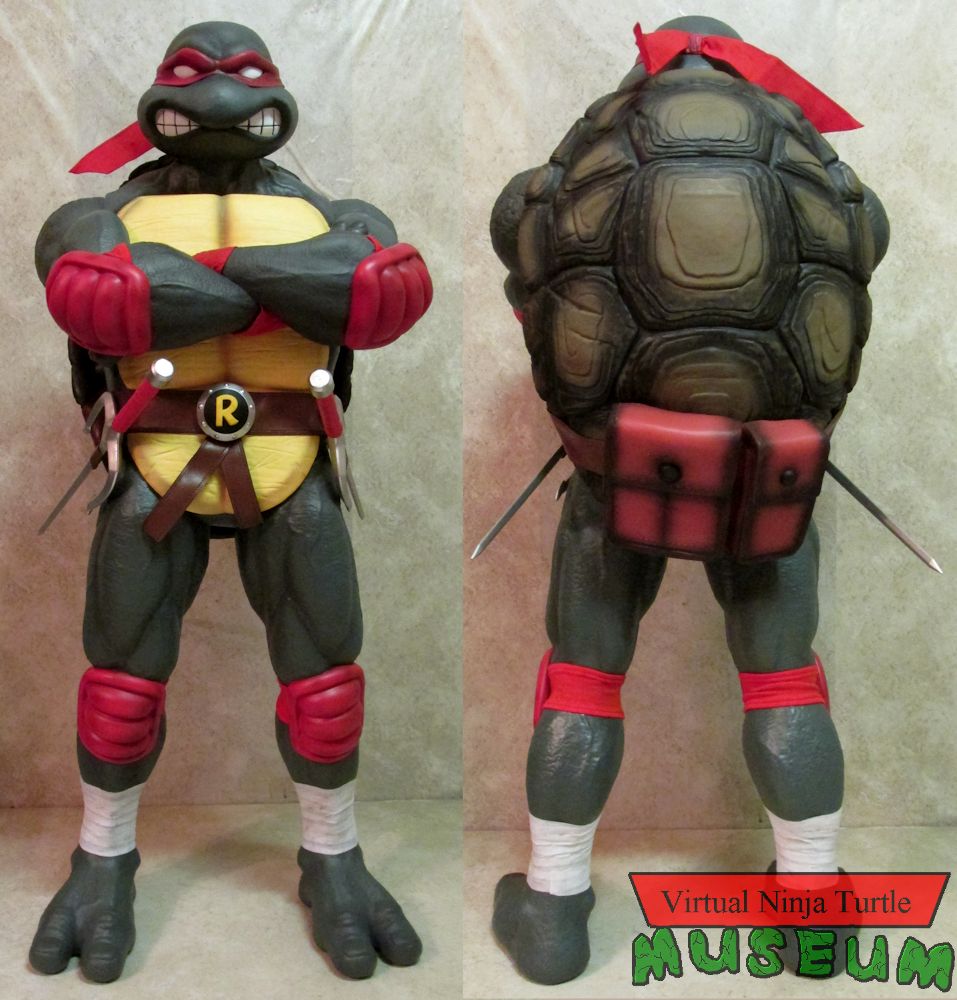 Raphael front and back