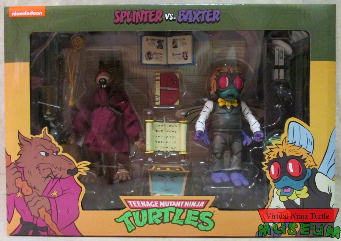 Splinter vs. Baxter box front