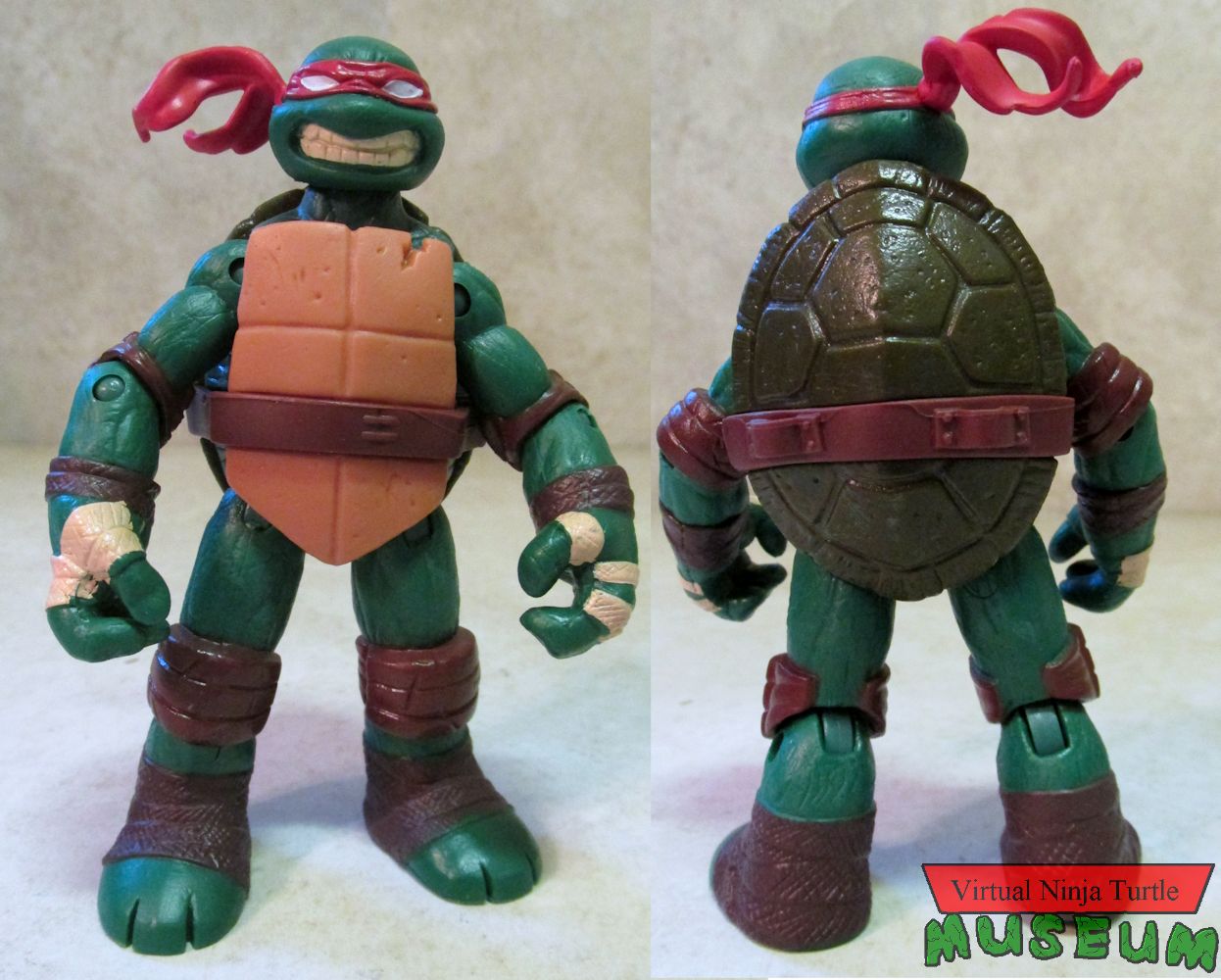 Raphael front and back