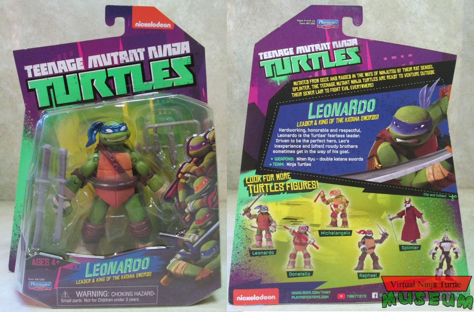 Leonardo MOC front and back