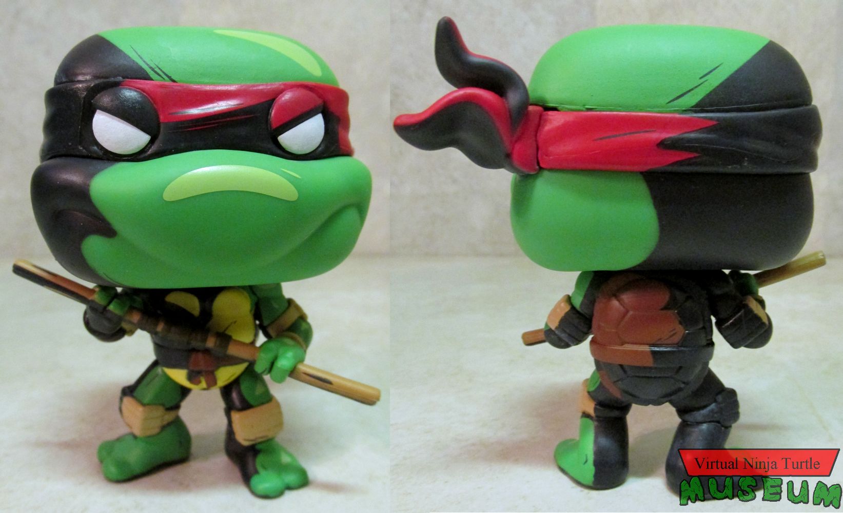 Donatello front and back