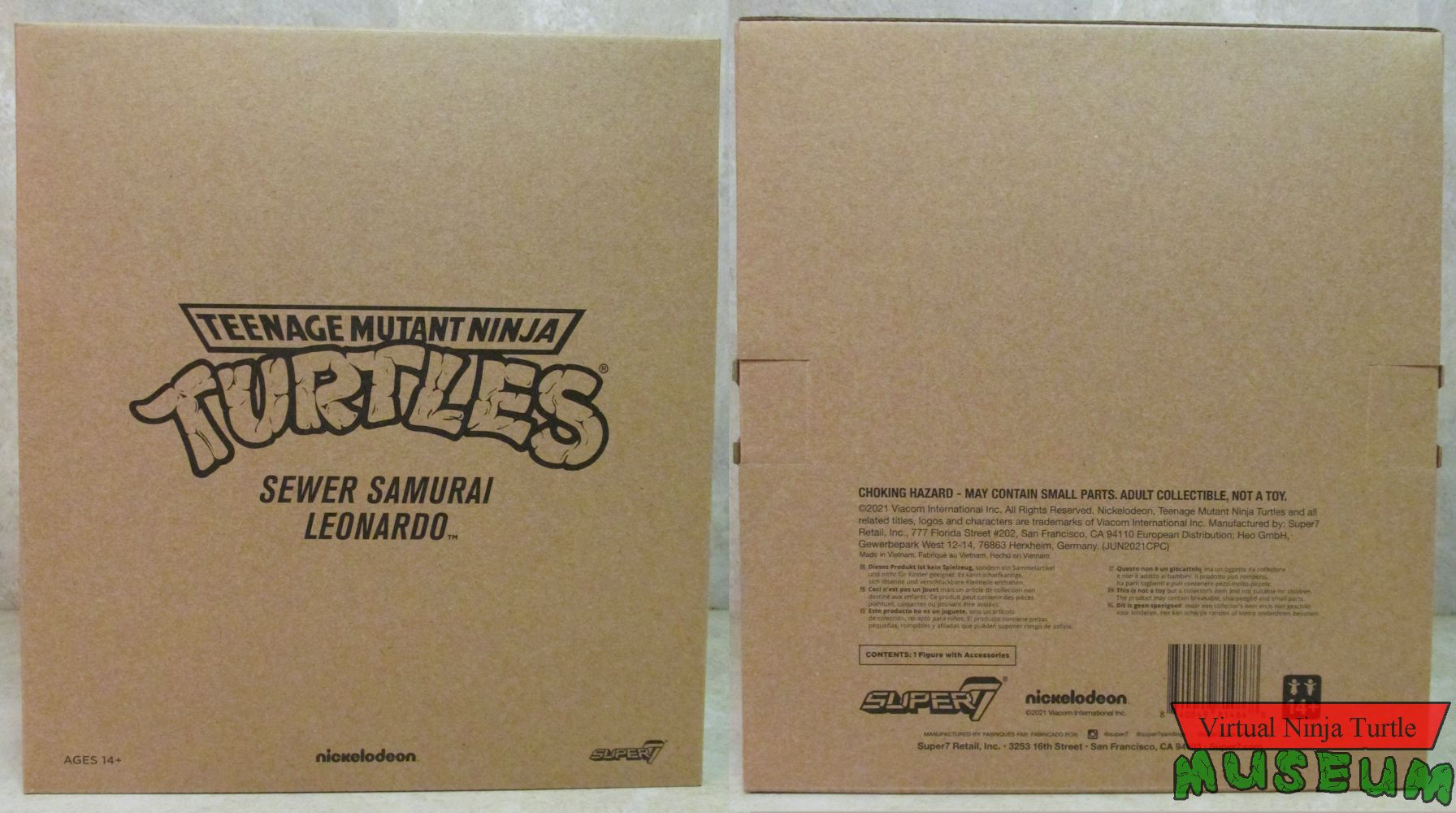 Shipper Box front and back