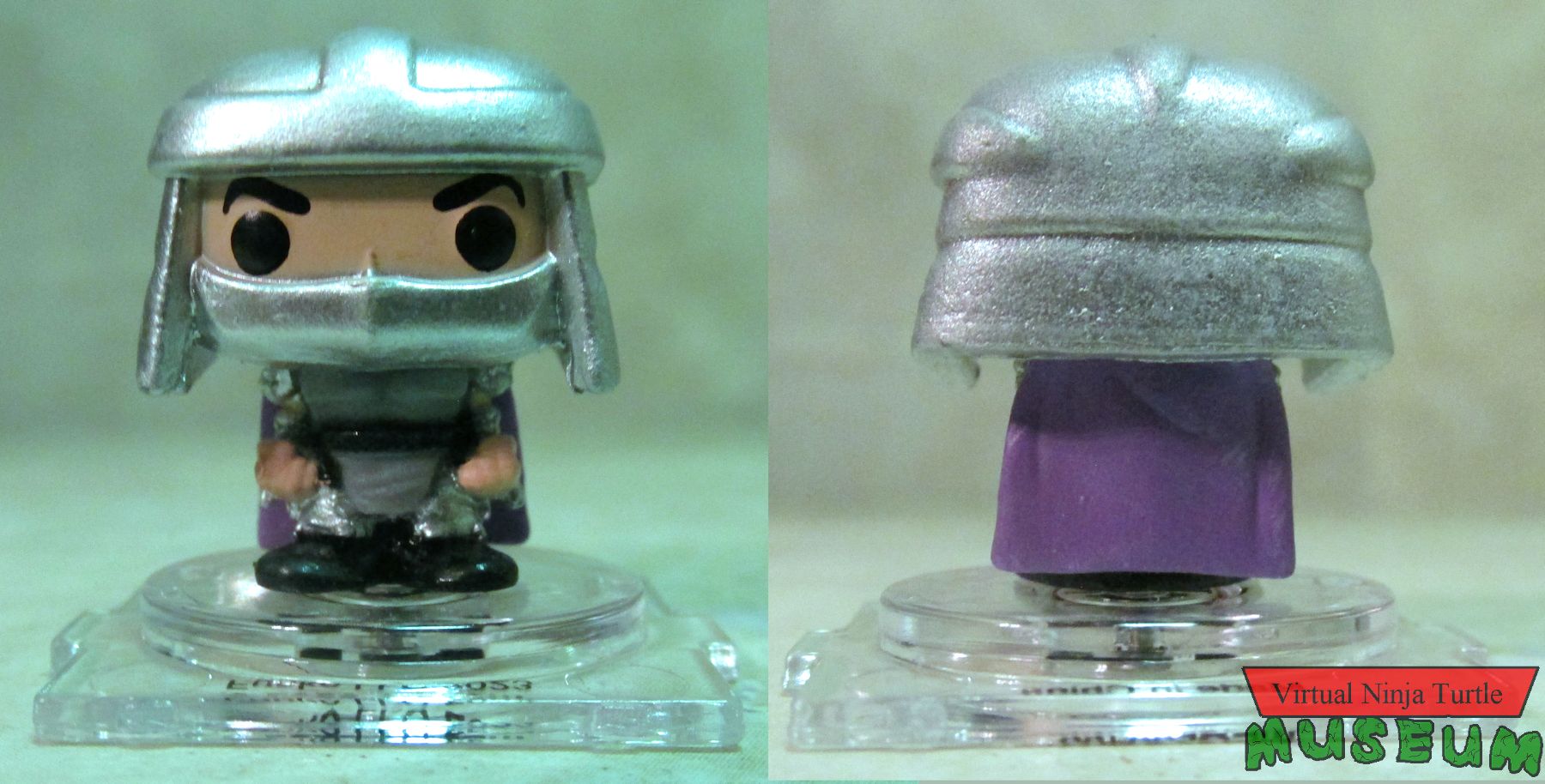 Shredder front and back