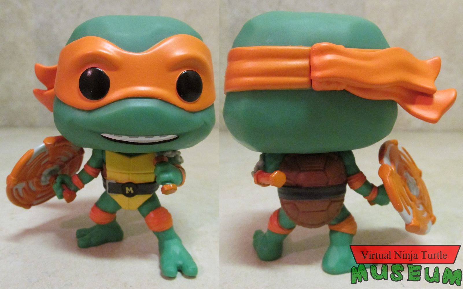 Michelangelo front and back