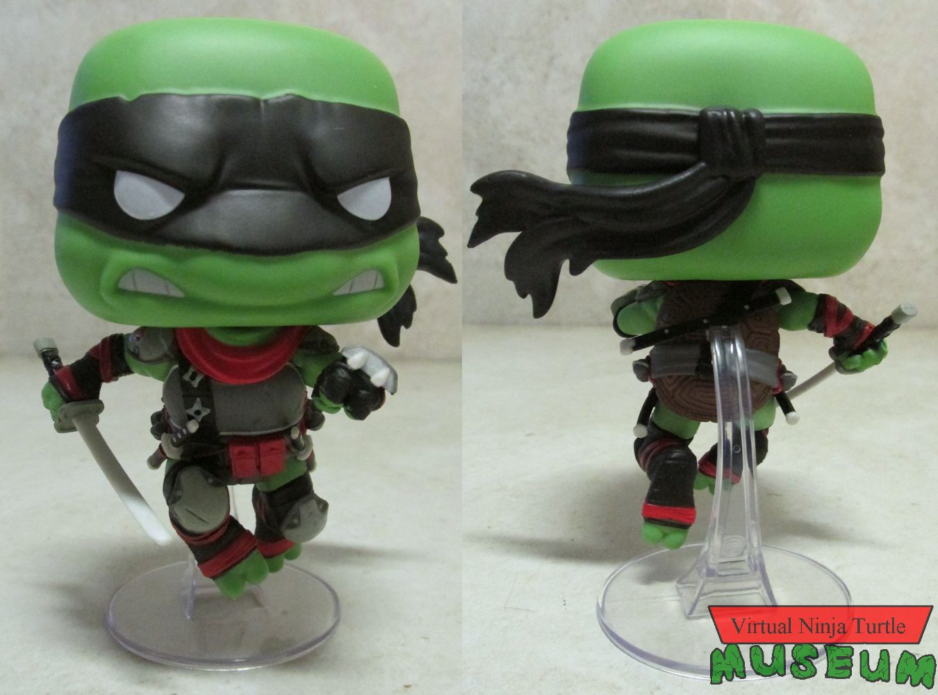 Dark Leonardo front and back