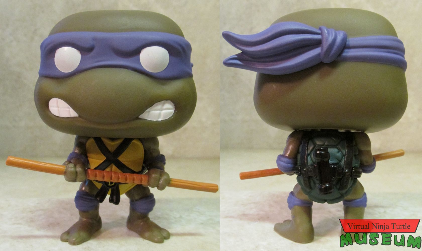 Donatello front and back