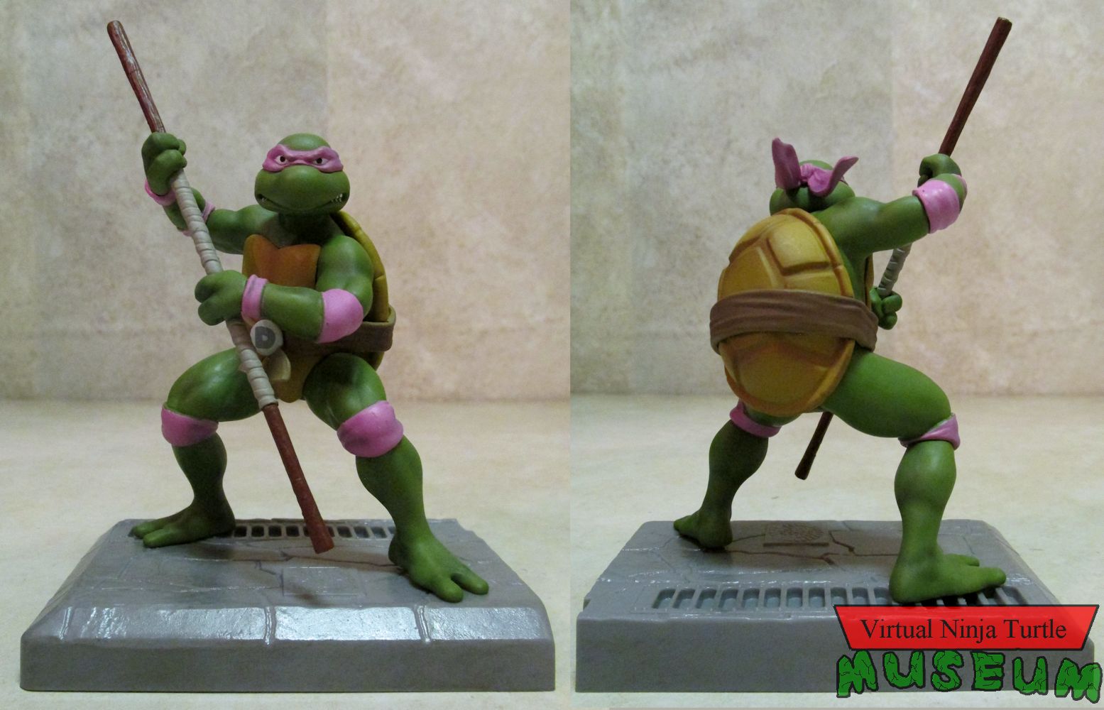 Donatello front and back