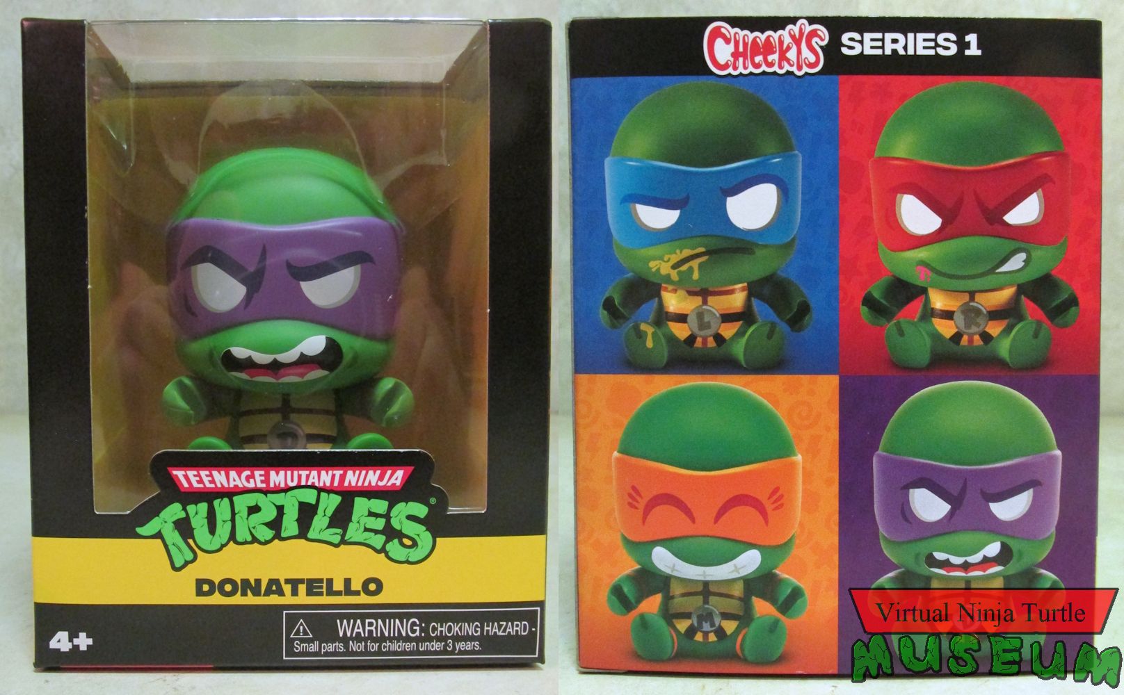 Donatello's box front and back