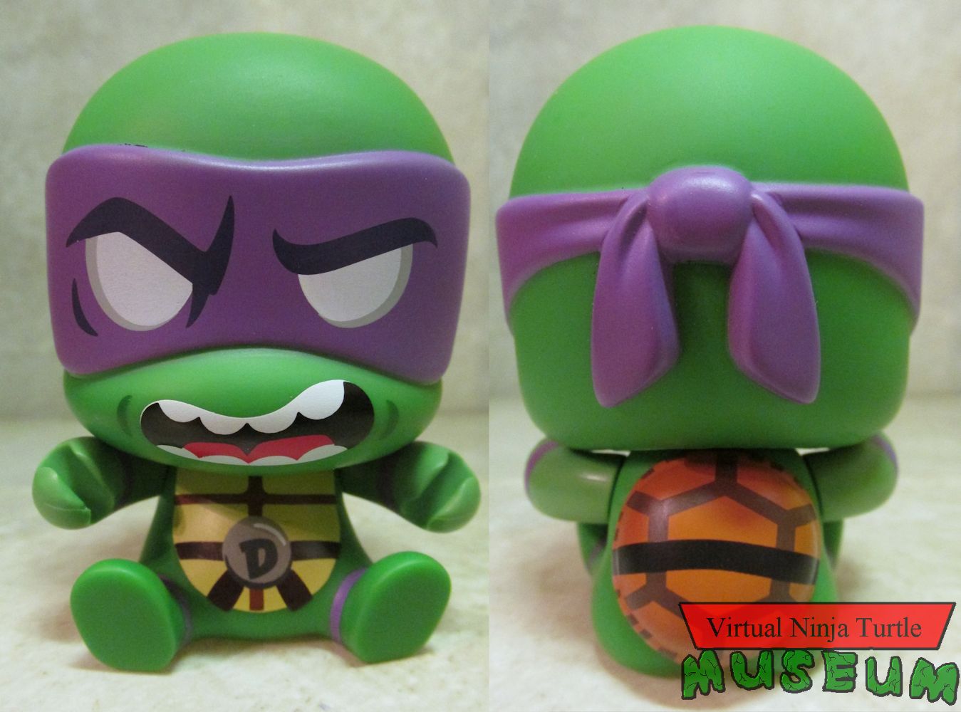 Cheeky's Donatello front and back