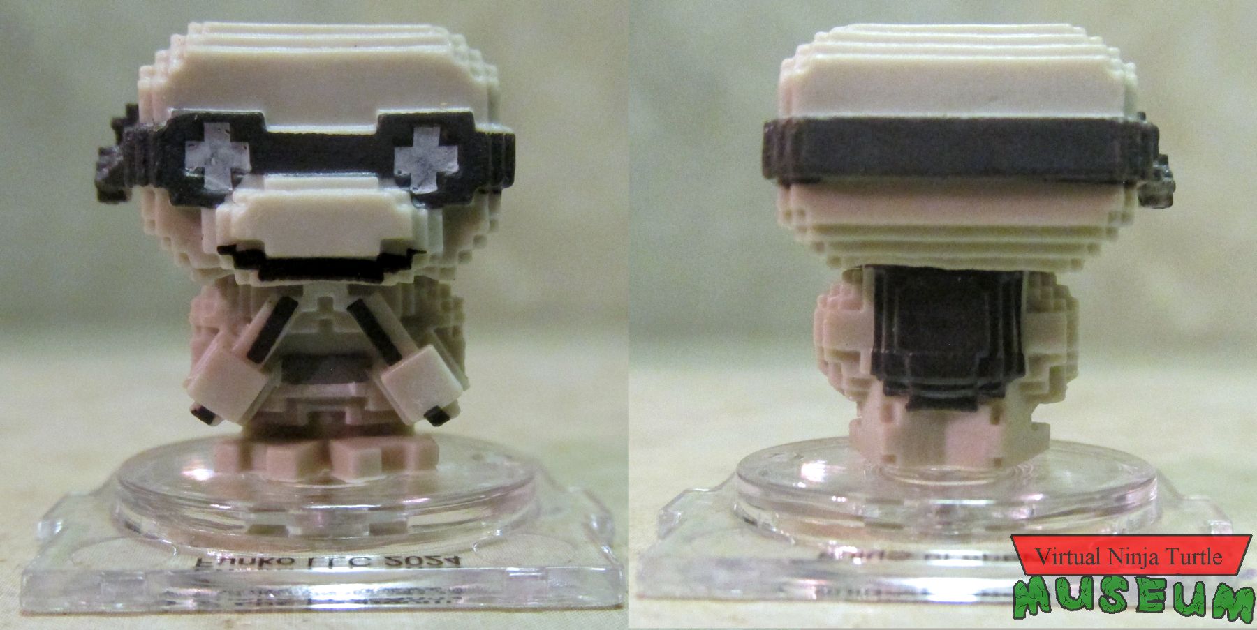 8Bit Michelangelo front and back