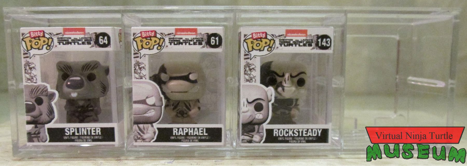 Pack One: Splinter, Raphael & Rocksteady