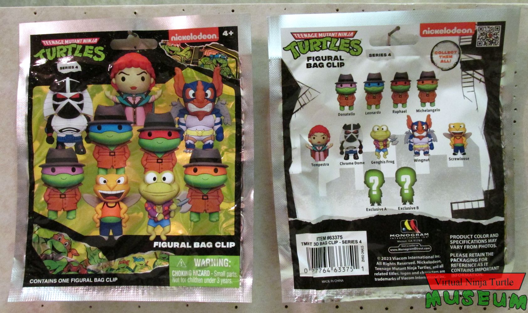 blind bag front and back