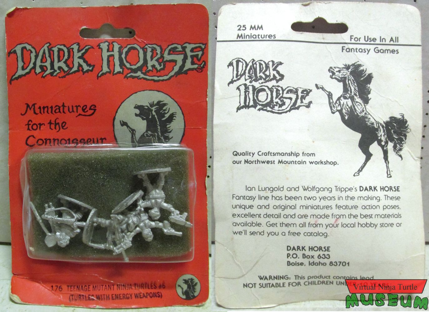 Dark Horse Card front and back