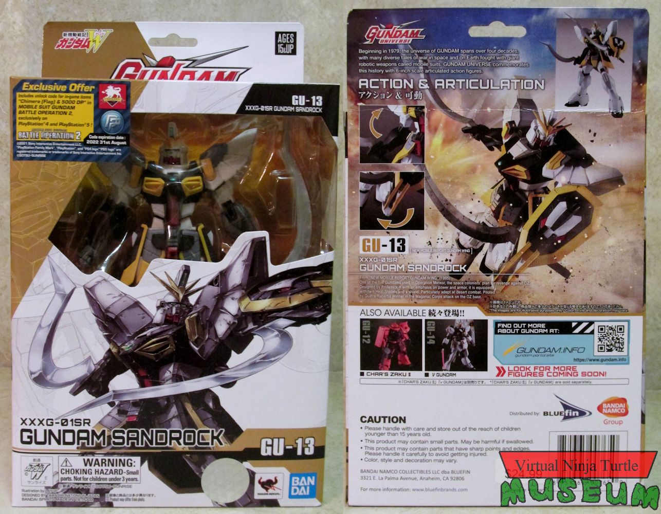 Sandrock Gundam MIB